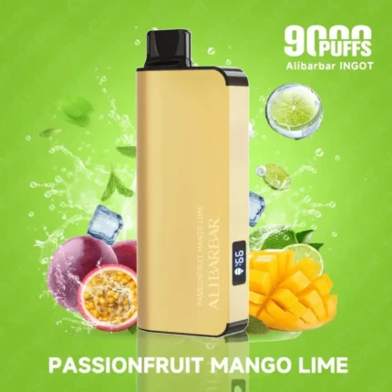 PASSIONFRUIT MANGO LIME – ALIBARBAR INGOT9000